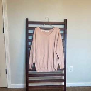 Zenana soft V neck sweater